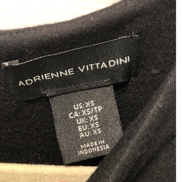 Adrienne Vittadini, Black Sleeveless Maxi Fitted Dress, XS - Picture 2 of 5